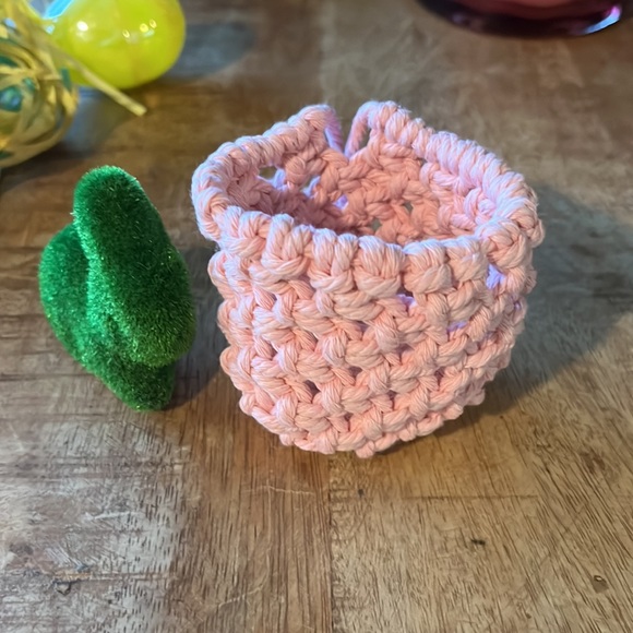 Macrame Mini Pod - Basket - Picture 4 of 6